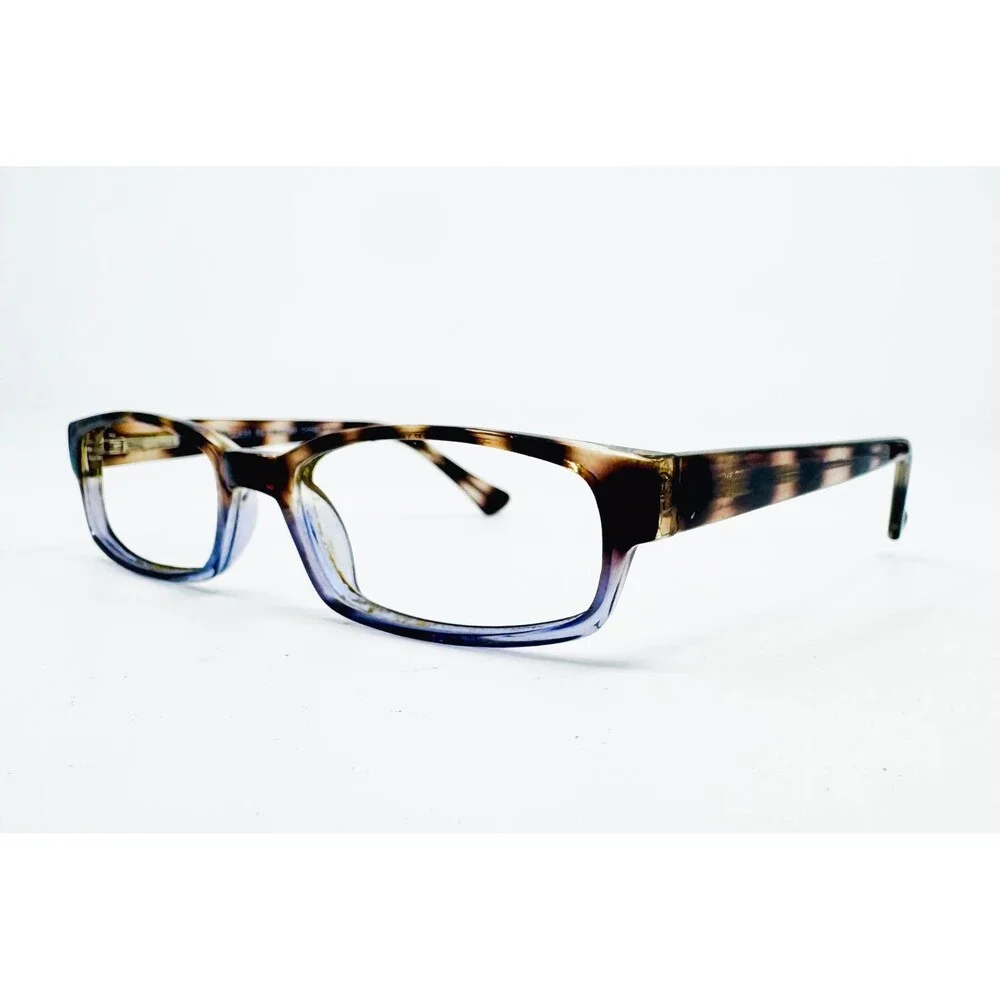 Success Eyeglasses Frames Womens Demi Blue SS-68 49-19-140 Rectangle 49mm